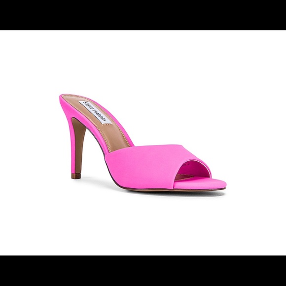 steve madden pink mules